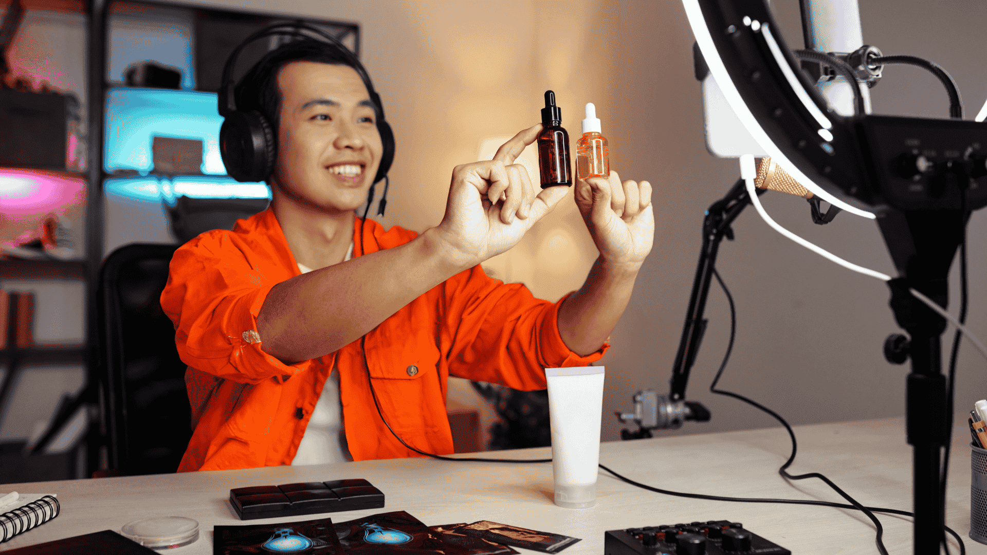 Sunset in the mountains